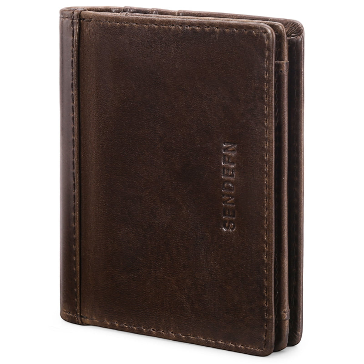 Men's Wallet with Fourteen Card Slots, Anti-RFID PU Lining