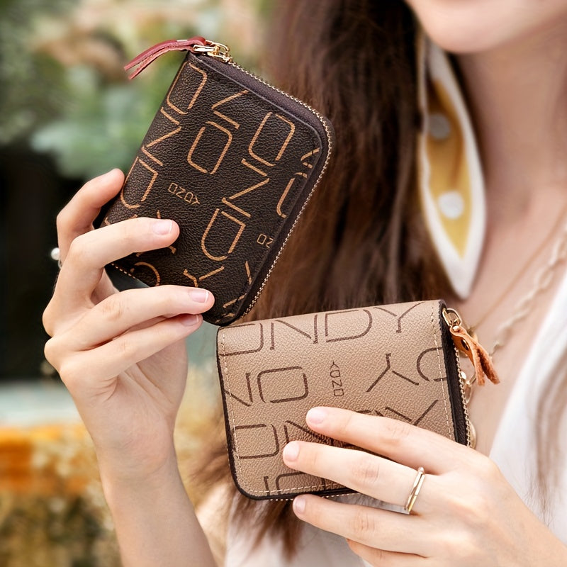 Gift Set: Three Women's Wallets with Monogram