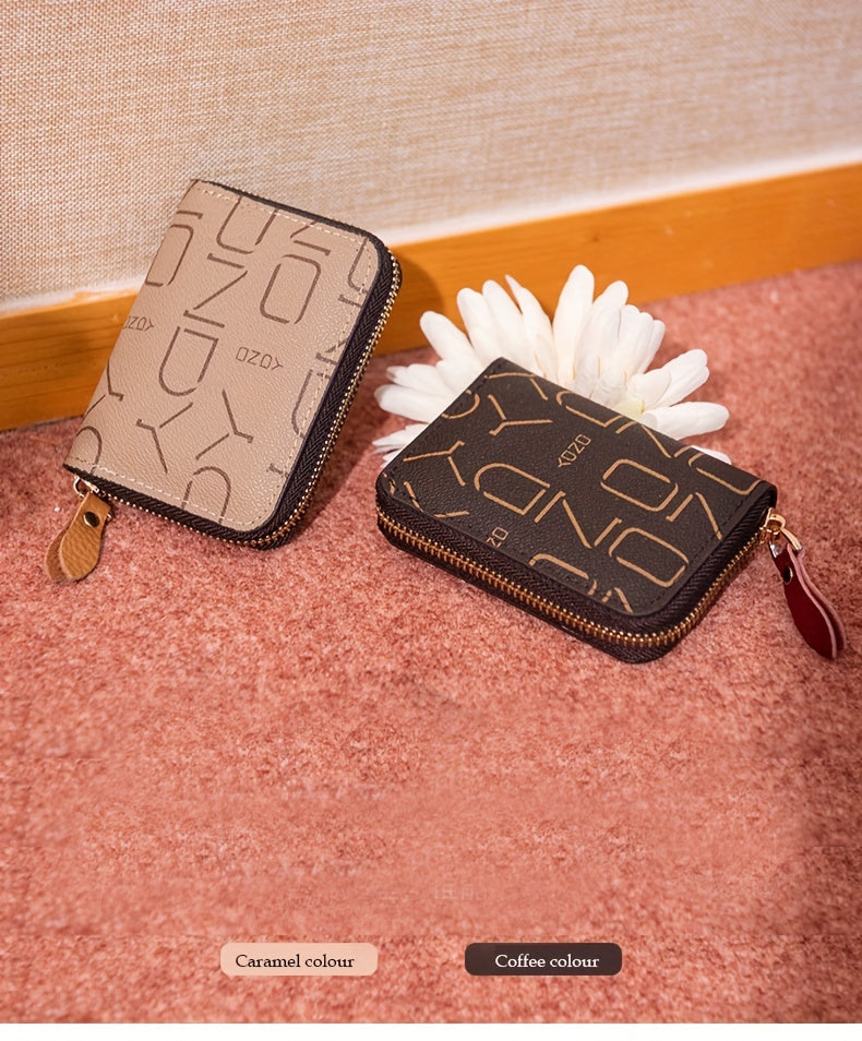 Gift Set: Three Women's Wallets with Monogram