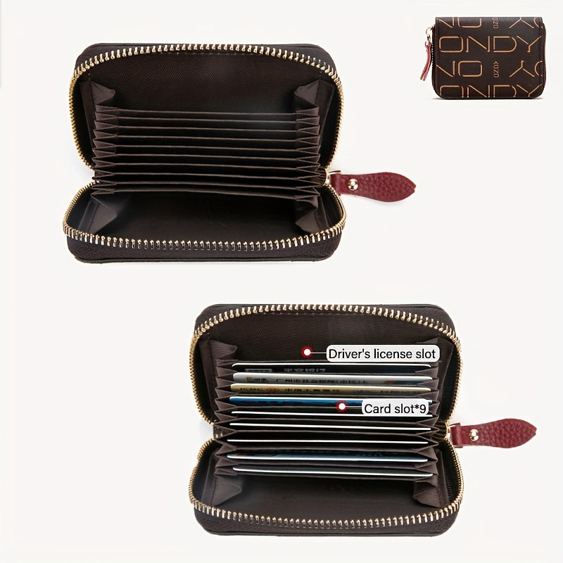 Gift Set: Three Women's Wallets with Monogram