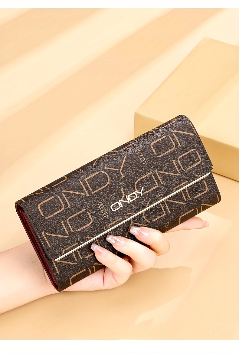 Gift Set: Three Women's Wallets with Monogram