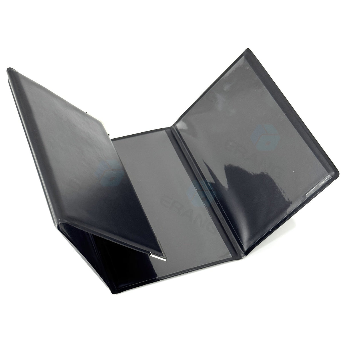 Soft PVC four-fold vehicle registration holder, 34.7 cm unfolded Image