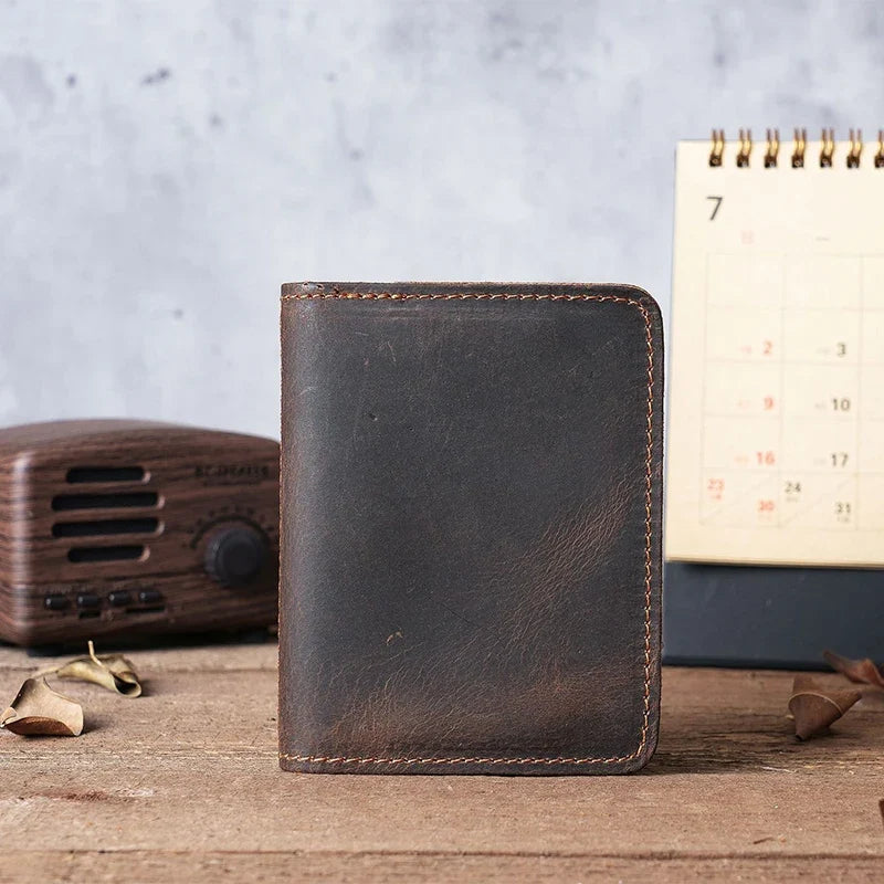 Genuine Leather Driver's License Holder - Organization & Prestige