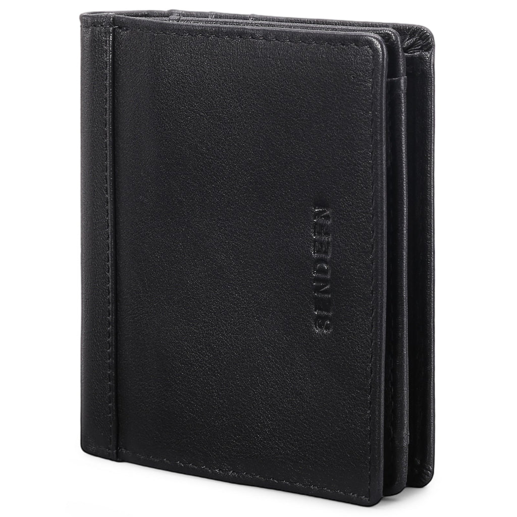 Men's Wallet with Fourteen Card Slots, Anti-RFID PU Lining