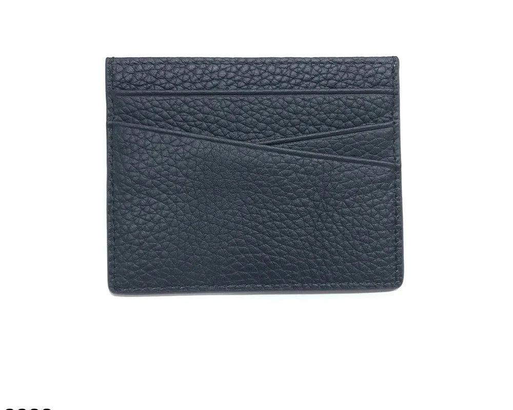 Customizable Genuine Cowhide Leather Card Holder – Minimalist Luxury