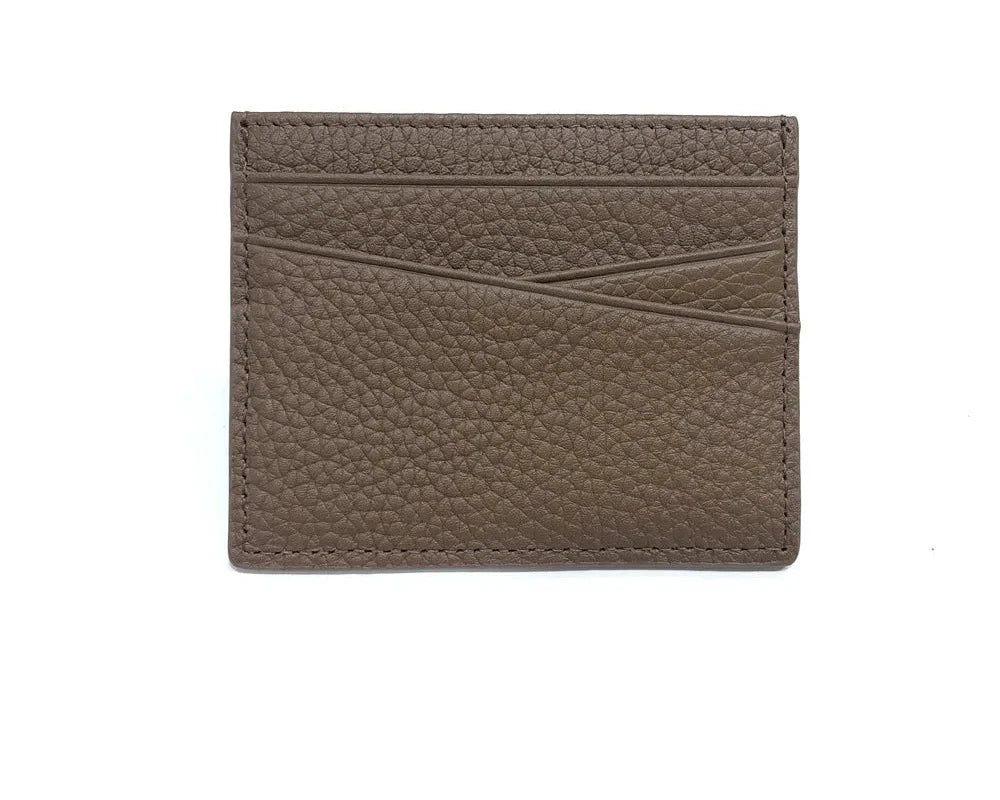 Customizable Genuine Cowhide Leather Card Holder – Minimalist Luxury