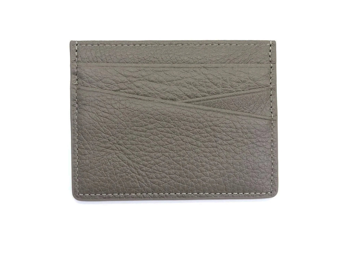 Customizable Genuine Cowhide Leather Card Holder – Minimalist Luxury