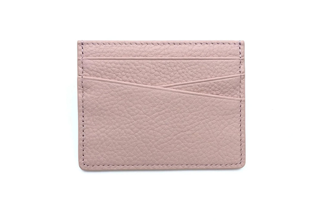 Customizable Genuine Cowhide Leather Card Holder – Minimalist Luxury