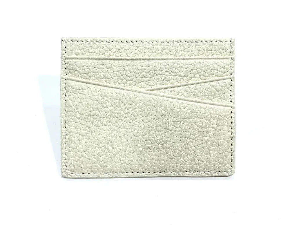 Customizable Genuine Cowhide Leather Card Holder – Minimalist Luxury