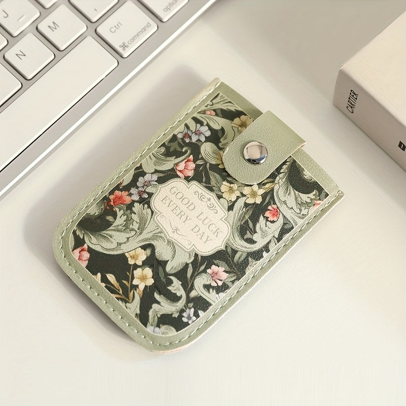 Women's Card Holder with Pull Tab, Five Cards, 10.5 x 7.5 cm Image