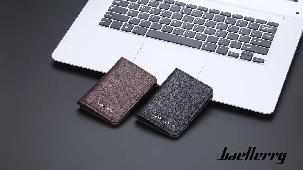 Vertical men's card holder, eight slots, 11 x 7 x 1 cm