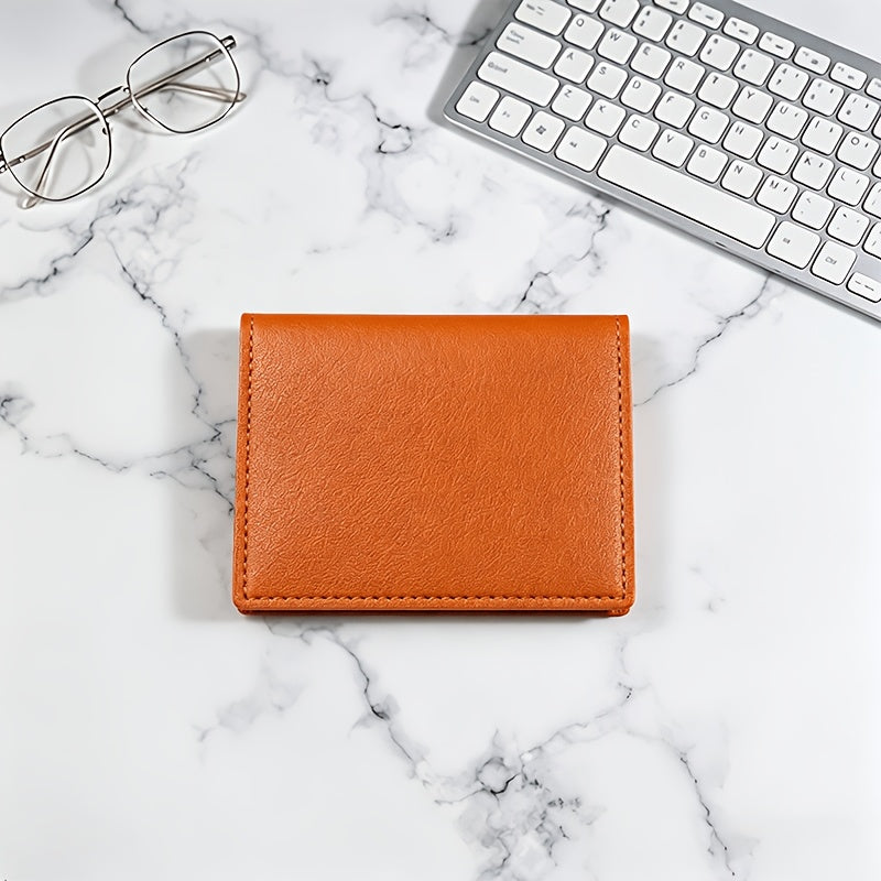 Ultra-slim mixed card holder, mini size 10.3 x 8.8 x 0.5 cm