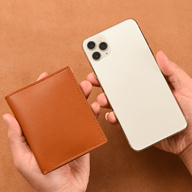 Ultra-slim mixed card holder, mini size 10.3 x 8.8 x 0.5 cm