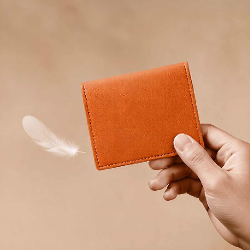 Ultra-slim mixed card holder, mini size 10.3 x 8.8 x 0.5 cm