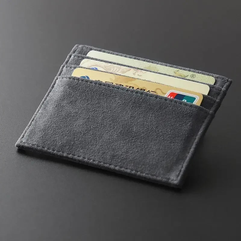 Compact Minimalist Slim PU Leather RFID Wallet