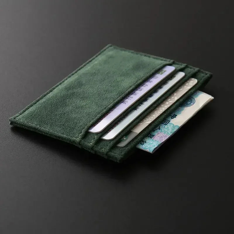 Compact Minimalist Slim PU Leather RFID Wallet