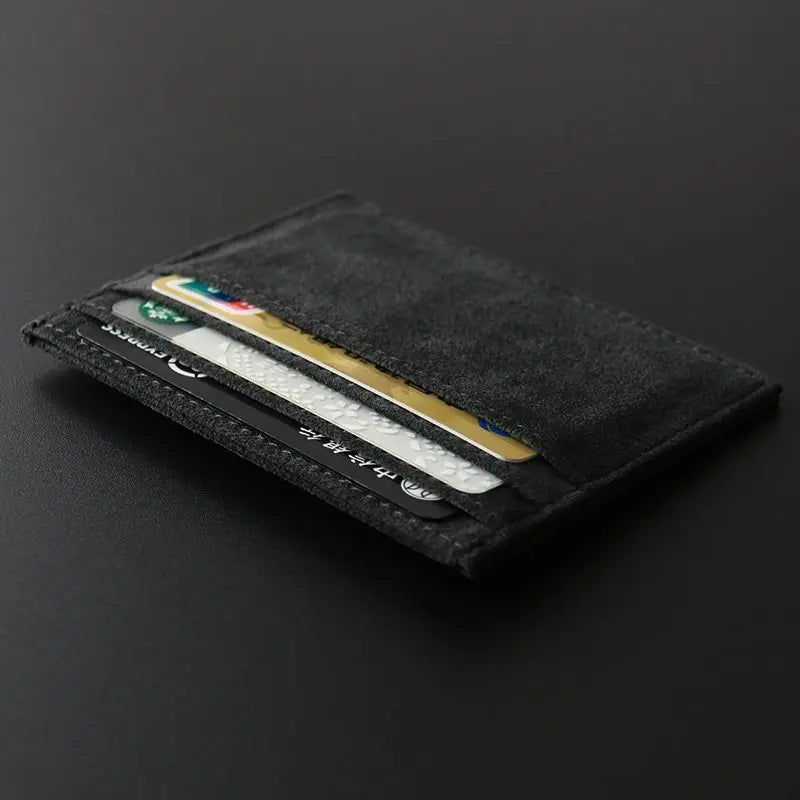 Compact Minimalist Slim PU Leather RFID Wallet