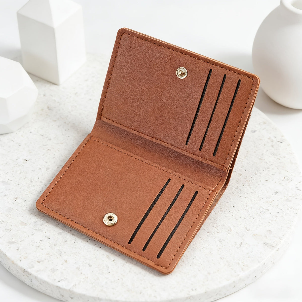 Mixed Card Holder 10.9 cm, Six Diagonal Card Slots