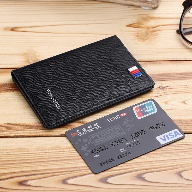 Vertical Card Holder - Ultra-Slim & Premium Cowhide