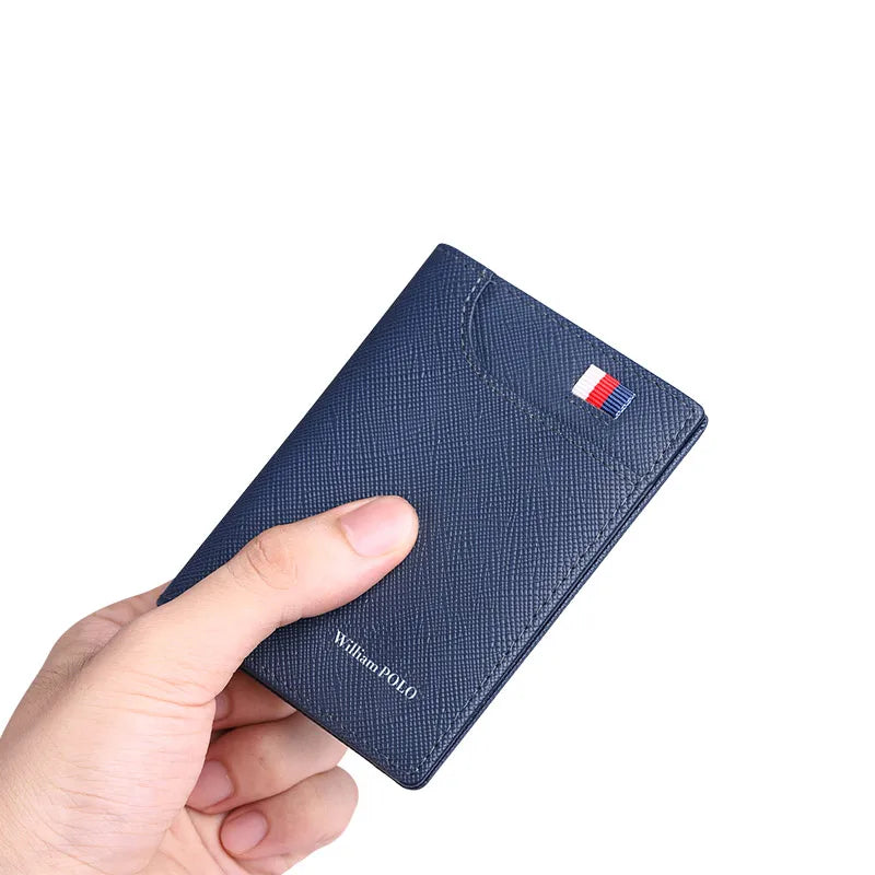 Vertical Card Holder - Ultra-Slim & Premium Cowhide