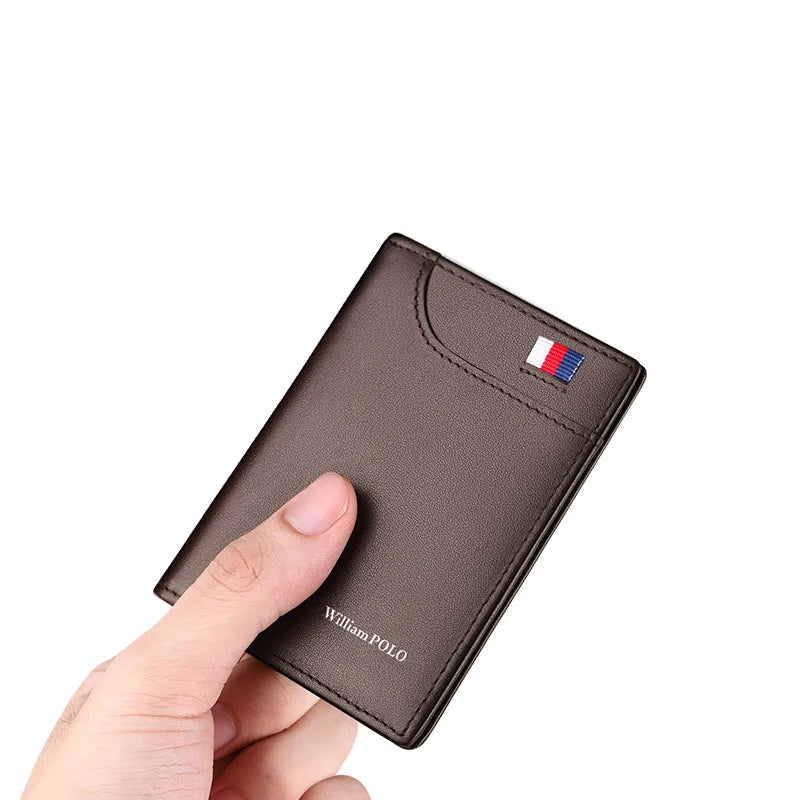 Vertical Card Holder - Ultra-Slim & Premium Cowhide