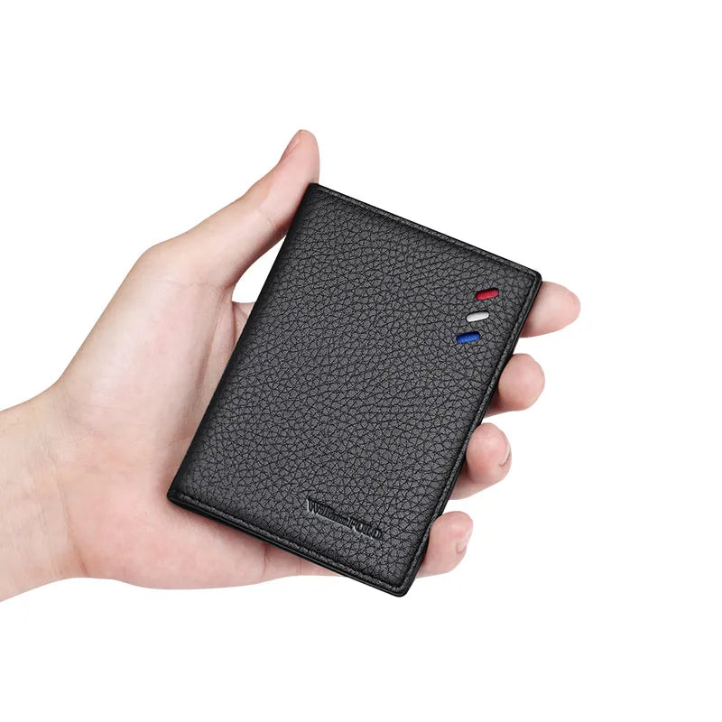 Genuine Leather Card Holder - Ultra-Slim & Stylish