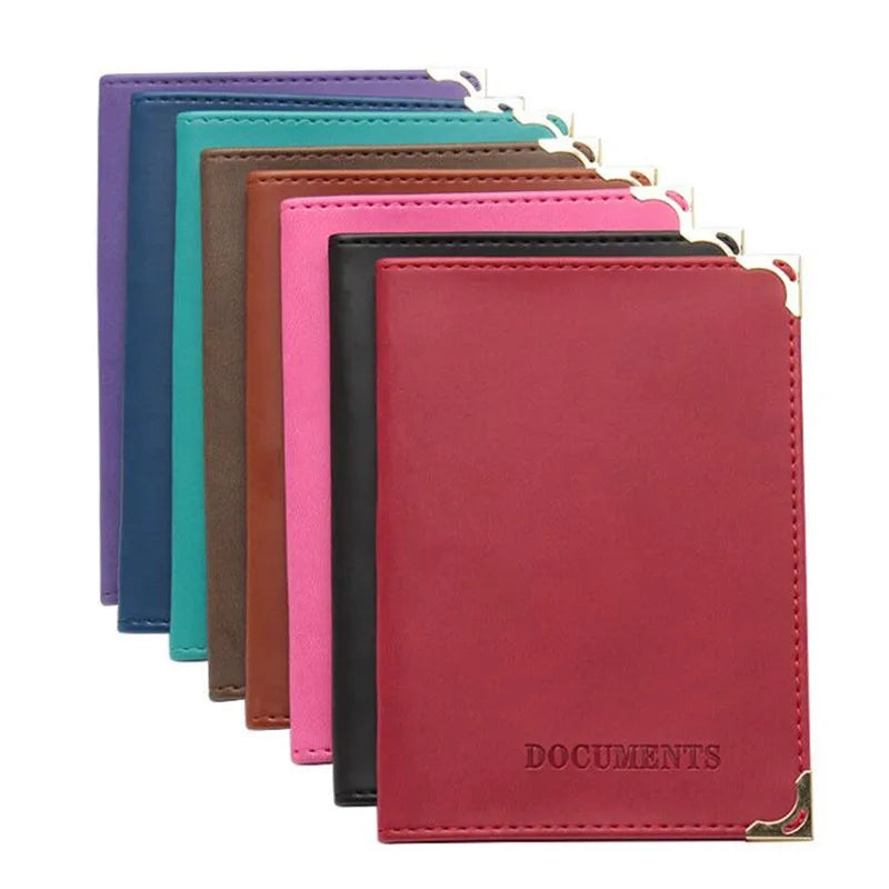 PU Leather Car Document Holder for Licenses and Cards with Elegant Finish