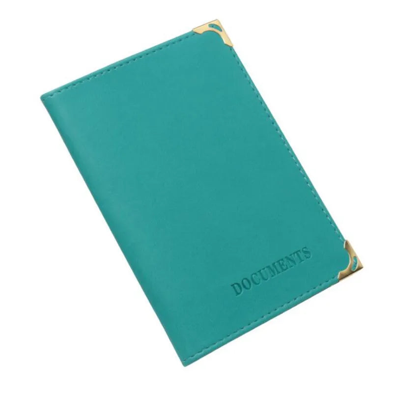 PU Leather Car Document Holder for Licenses and Cards with Elegant Finish