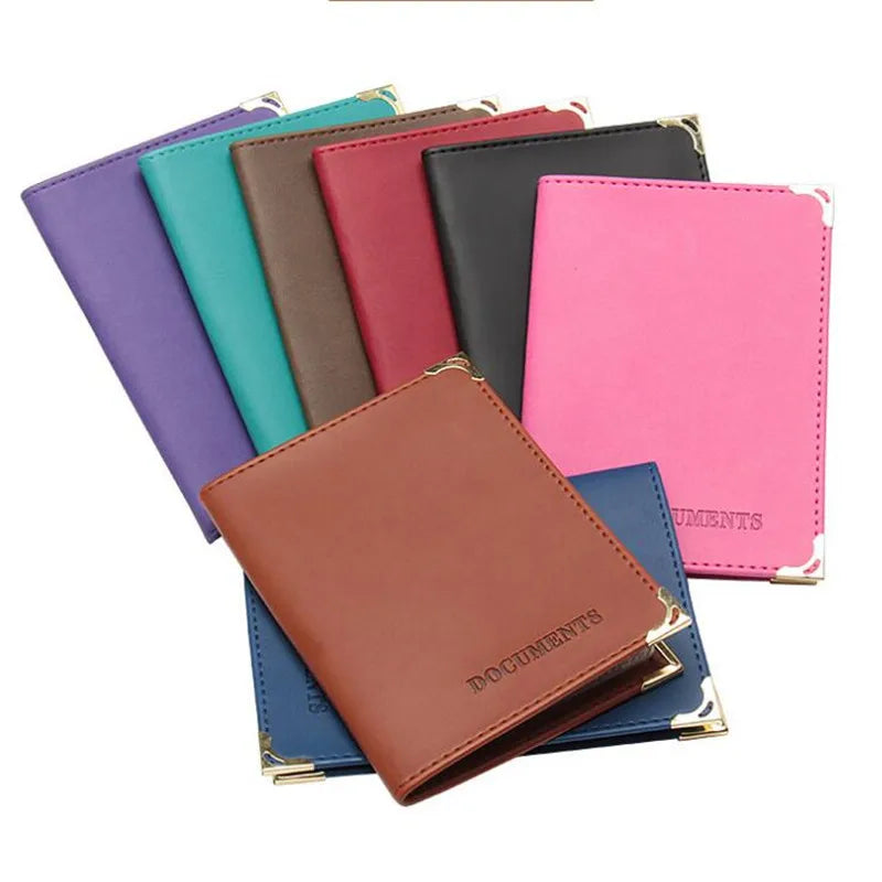 PU Leather Car Document Holder for Licenses and Cards with Elegant Finish Image