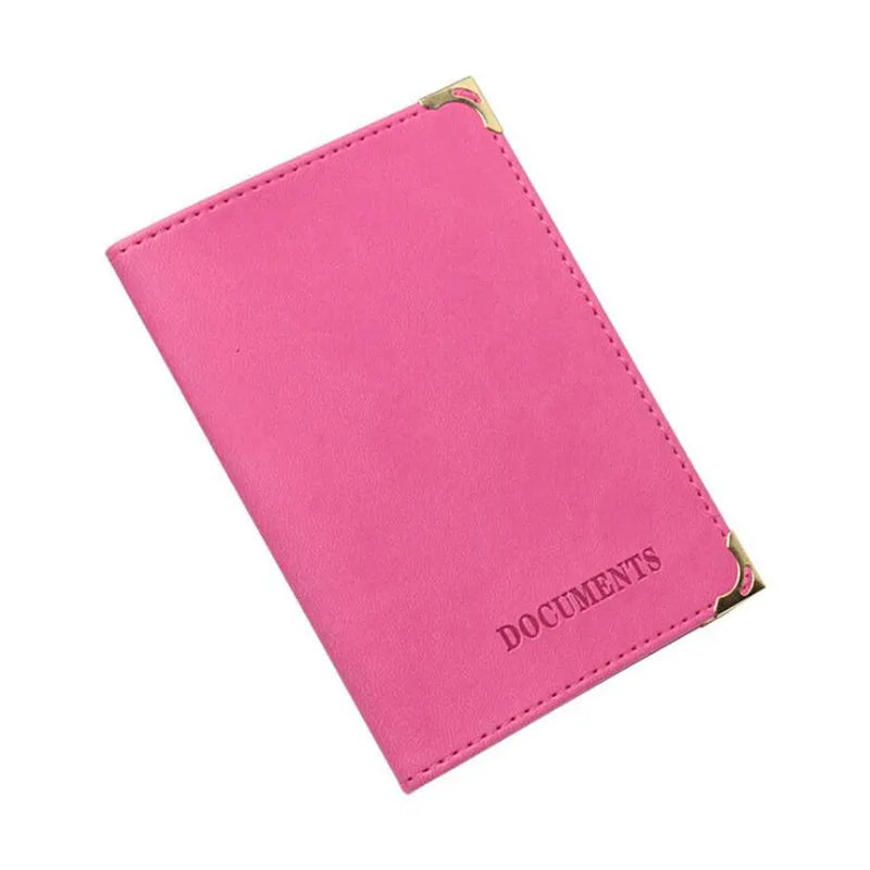 PU Leather Car Document Holder for Licenses and Cards with Elegant Finish