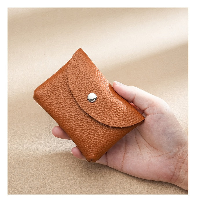 Mixed wallet with flap, zip pocket, 12 x 8 x 4 cm Image