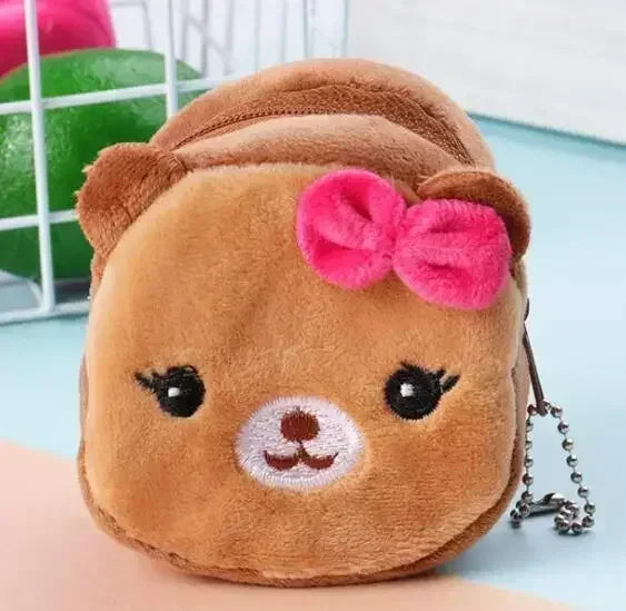 Cute Plush Wallet for Girls - Adorable