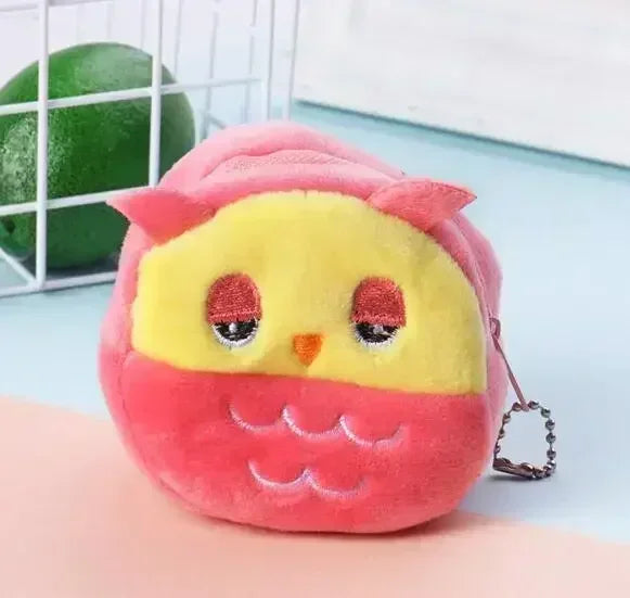 Cute Plush Wallet for Girls - Adorable