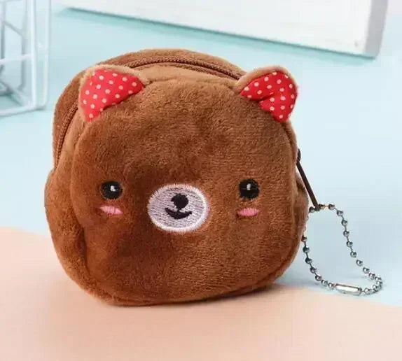 Cute Plush Wallet for Girls - Adorable