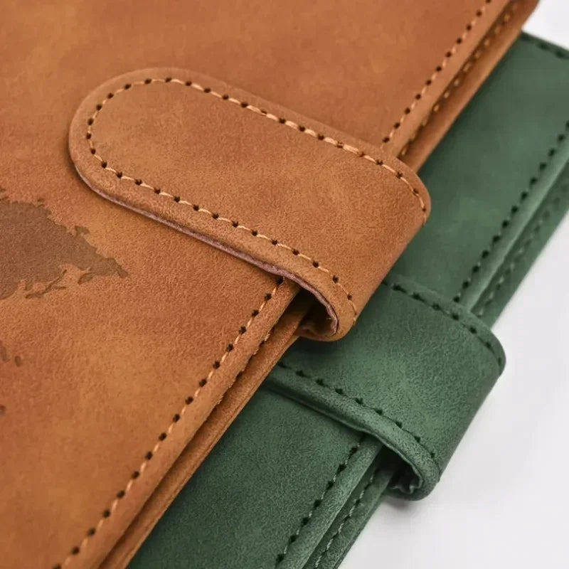 PU Leather Passport Holder with RFID Blocking and Card Slots