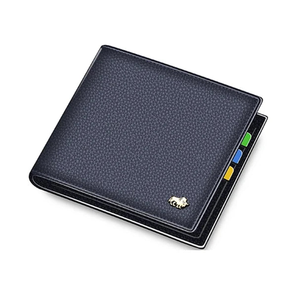 Genuine Leather Wallet - Luxury, RFID Security, and Full Organization