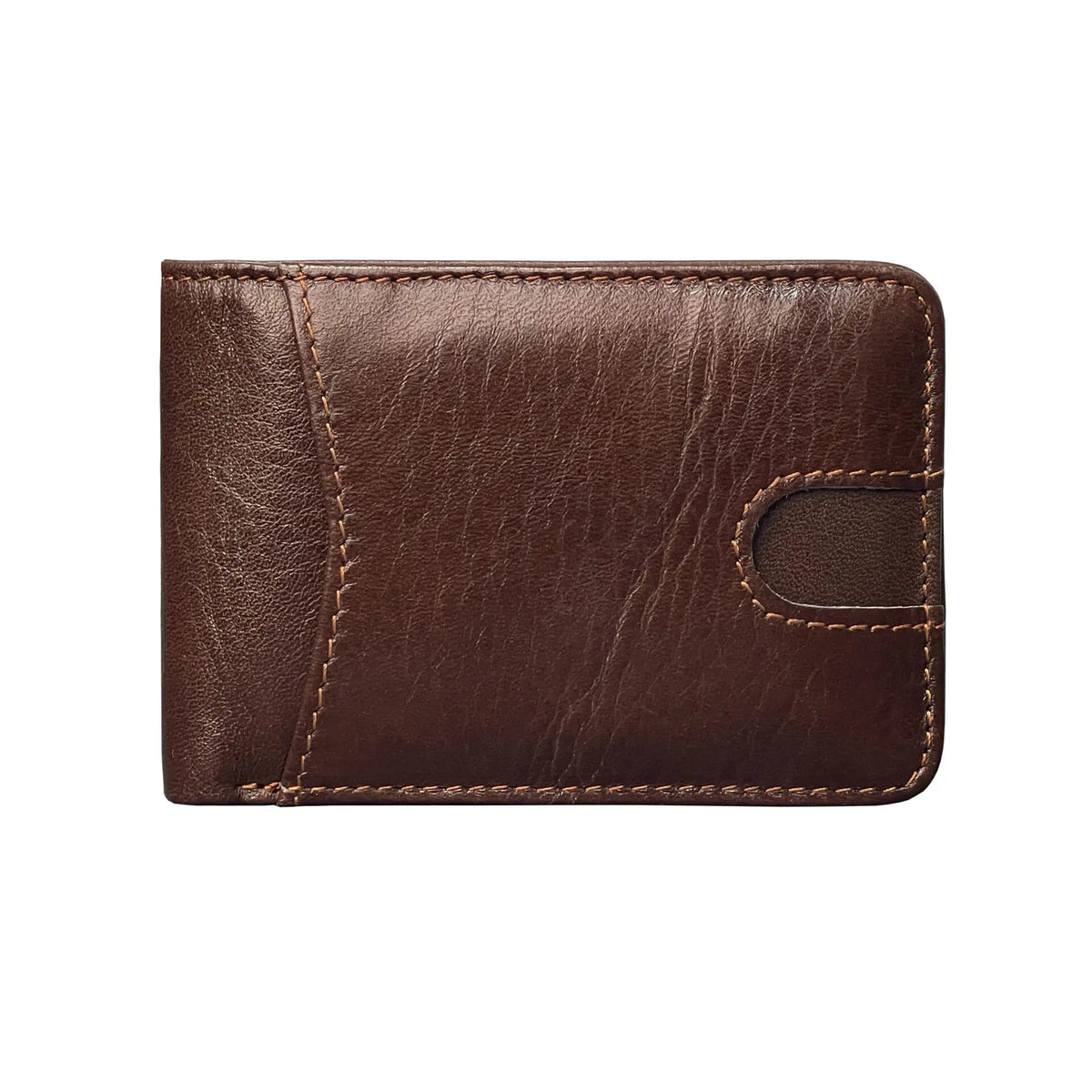Genuine Leather Wallet for Men – Simple Bifold with RFID Protection, Multiple Colors Available
