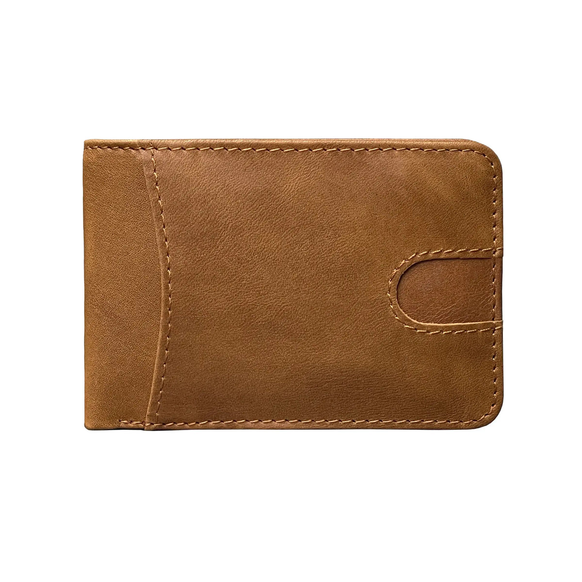 Genuine Leather Wallet for Men – Simple Bifold with RFID Protection, Multiple Colors Available