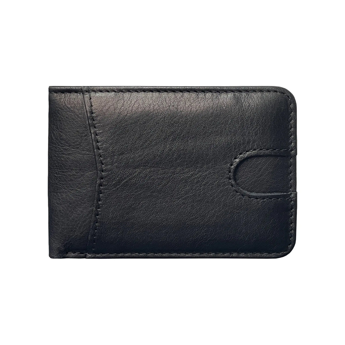 Genuine Leather Wallet for Men – Simple Bifold with RFID Protection, Multiple Colors Available
