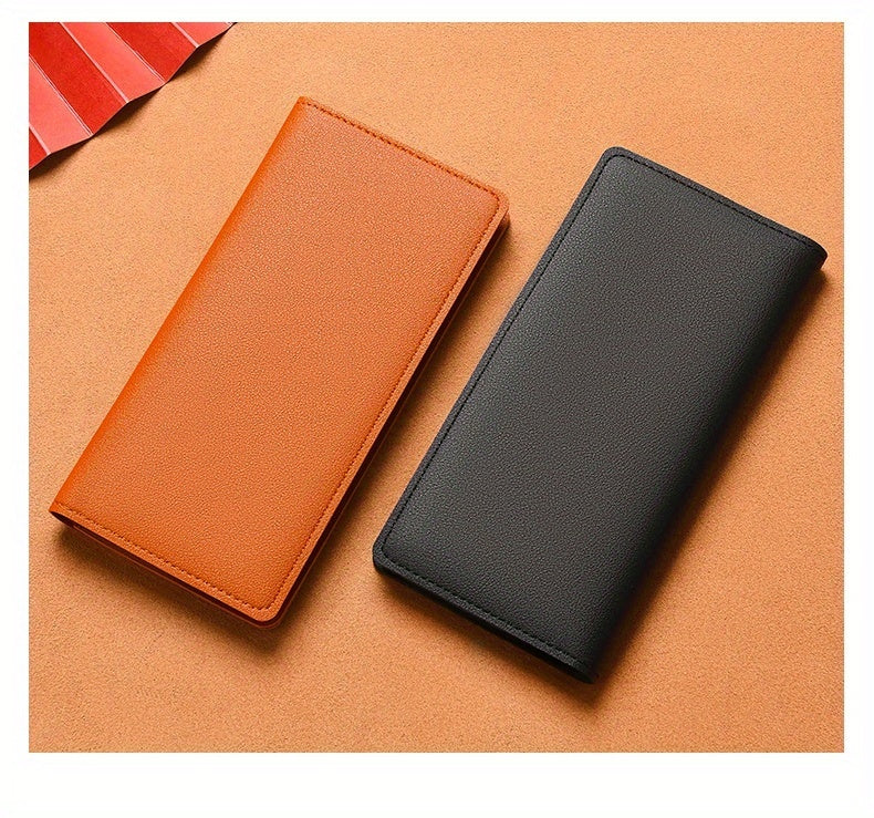 Women's Long Wallet 5 mm, Twelve Slots and Documents