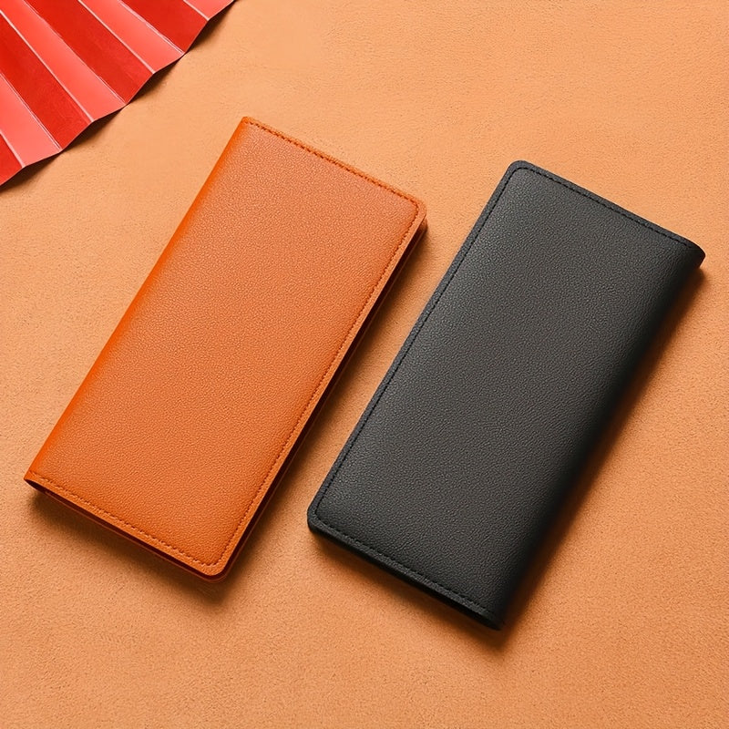 Women's Long Wallet 5 mm, Twelve Slots and Documents
