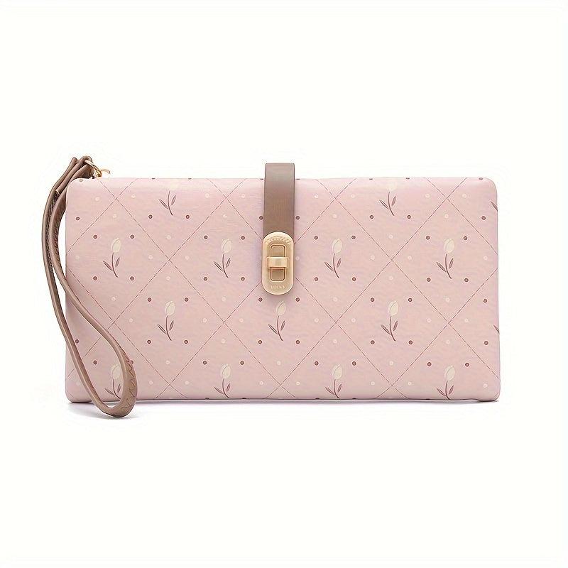 Tulip Wallet for Women, Six Soft Powdered Shades