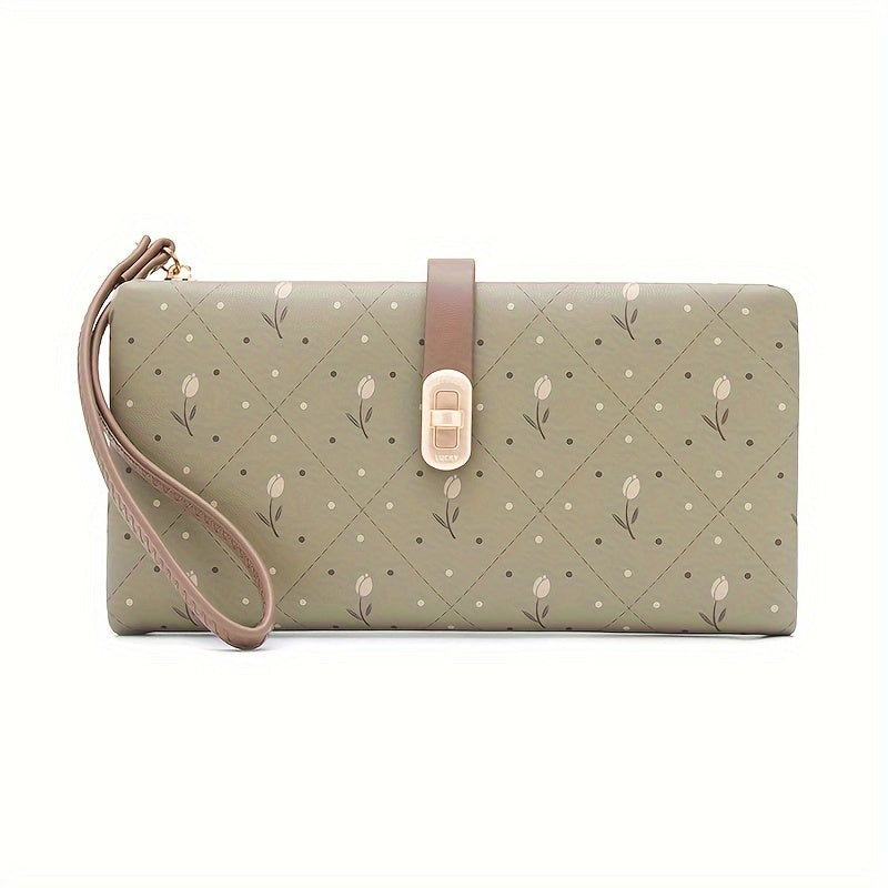 Tulip Wallet for Women, Six Soft Powdered Shades