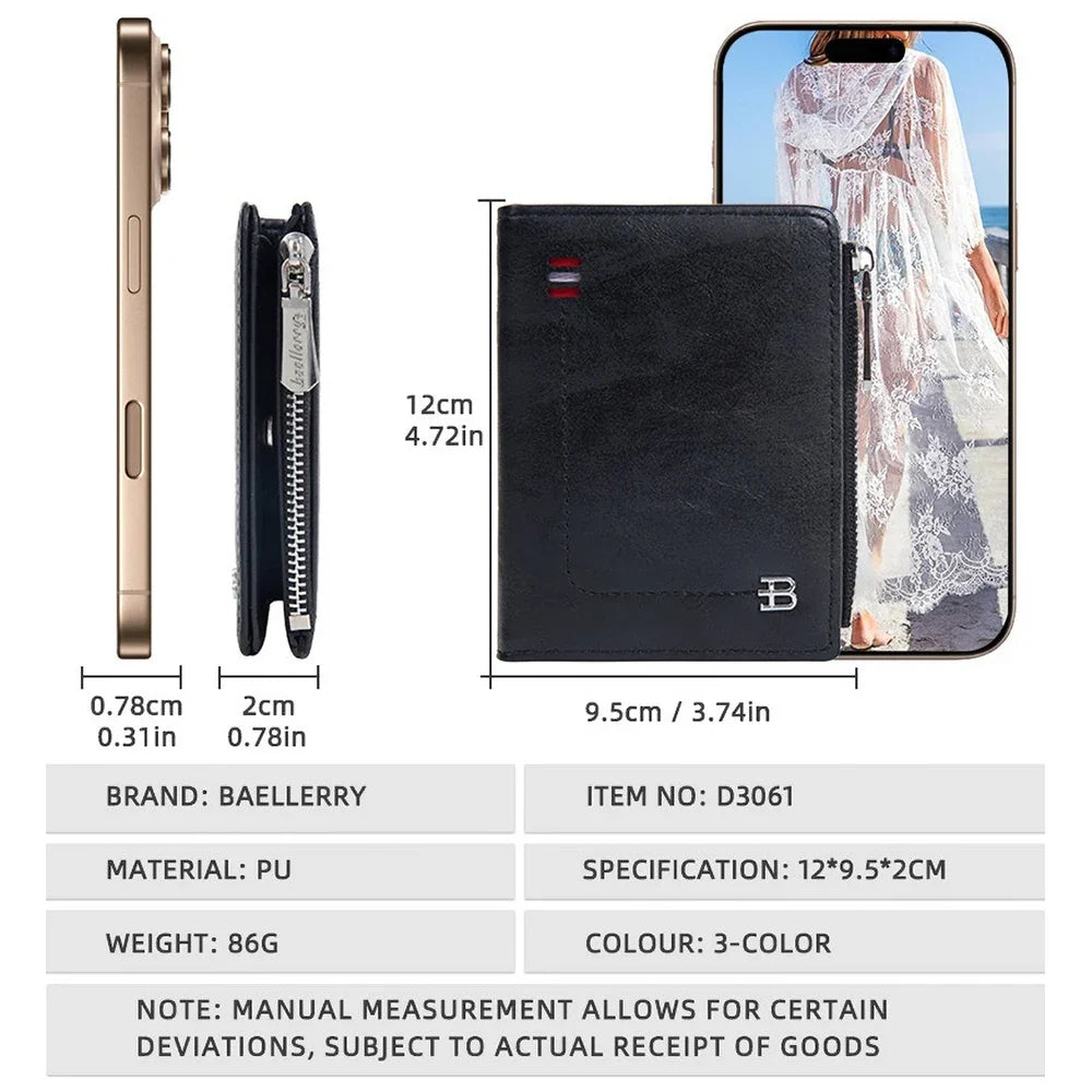 Men's Wallet - Minimalism, Protection, and Casual Style