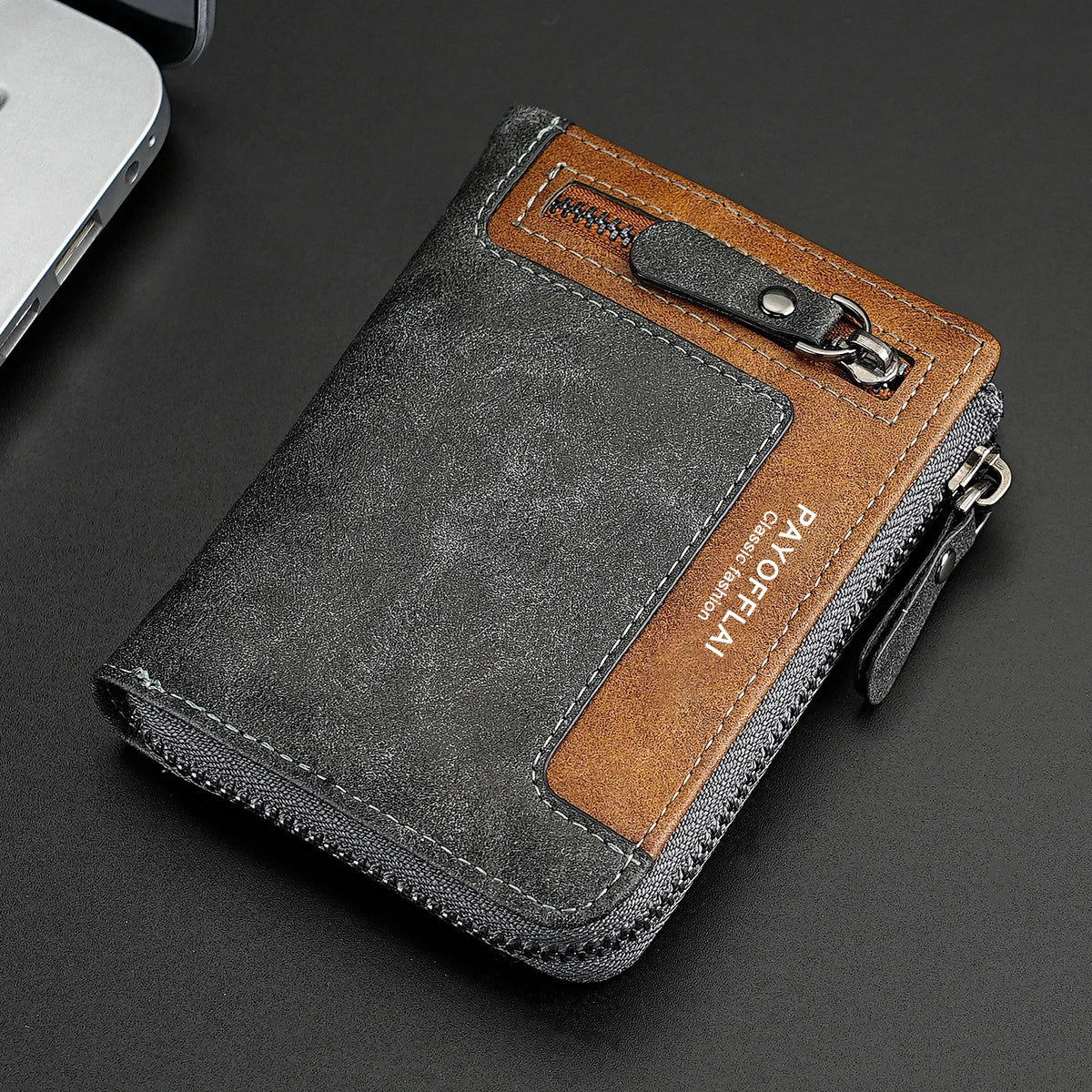 Men's Wallet - Elegant "Designer" and Compact Format