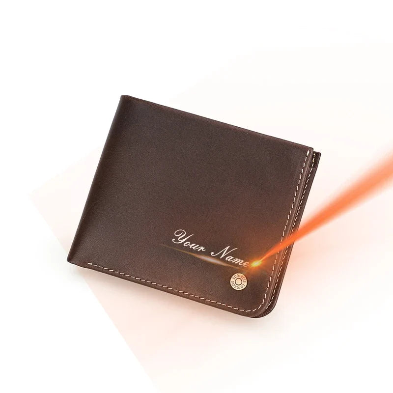Slim Genuine Leather Wallet - RFID Minimalism & Ultra-Lightweight