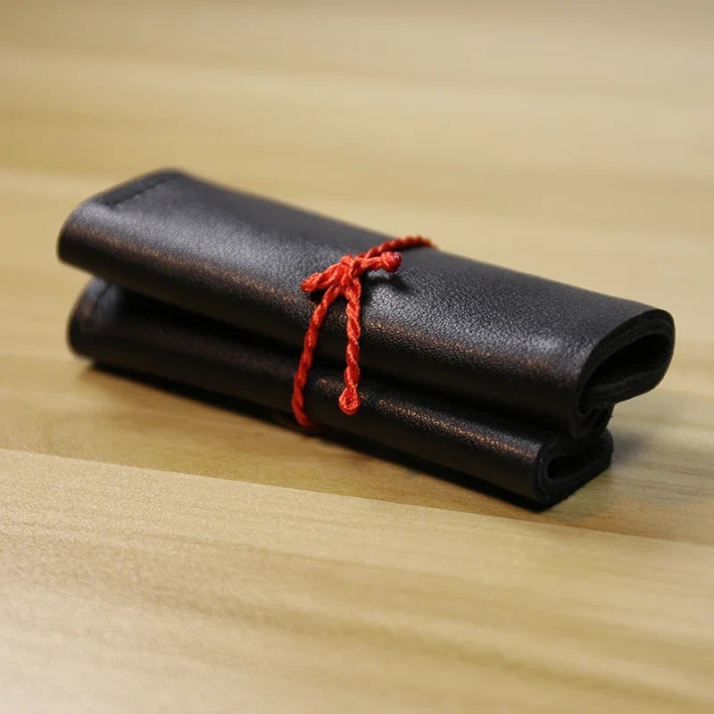 Compact and Slim Genuine Leather Men's Wallet with Card Holder and Bill Compartment