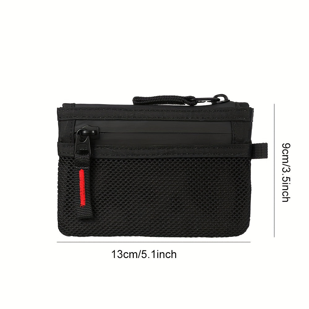 Men's Mini Travel Anti-RFID Nylon Wallet 5.1 in