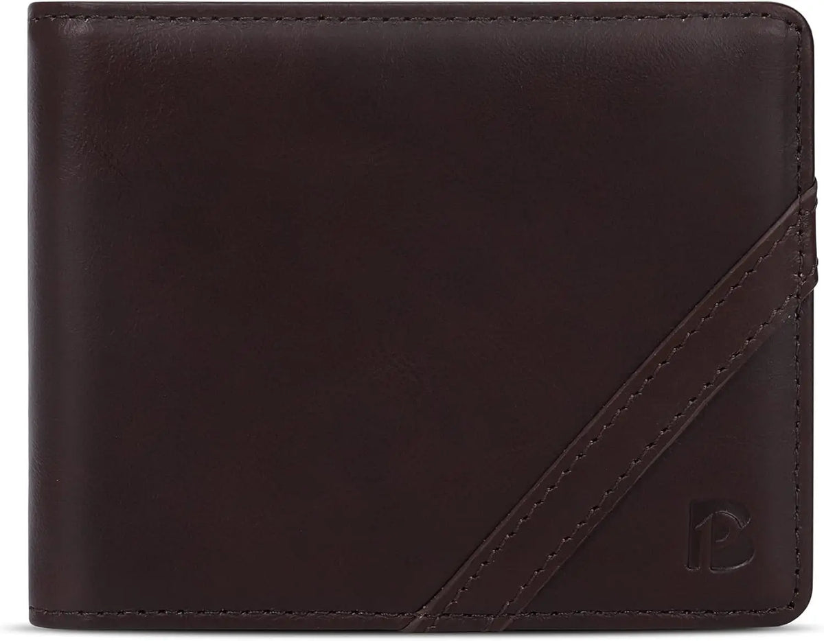 Top Grain Leather Bifold Wallet with RFID Protection Image