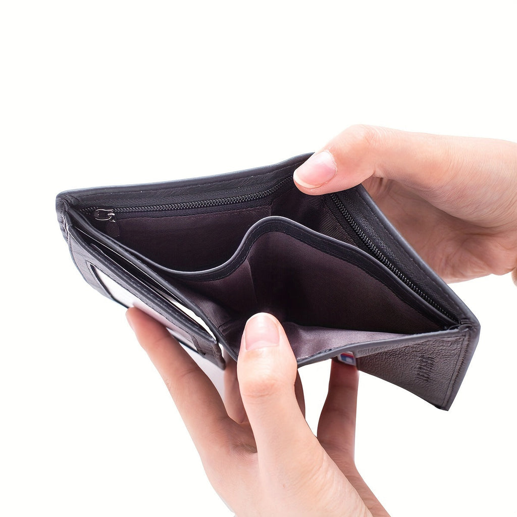 Men's Vertical Wallet, Twelve Slots and 86 Grams